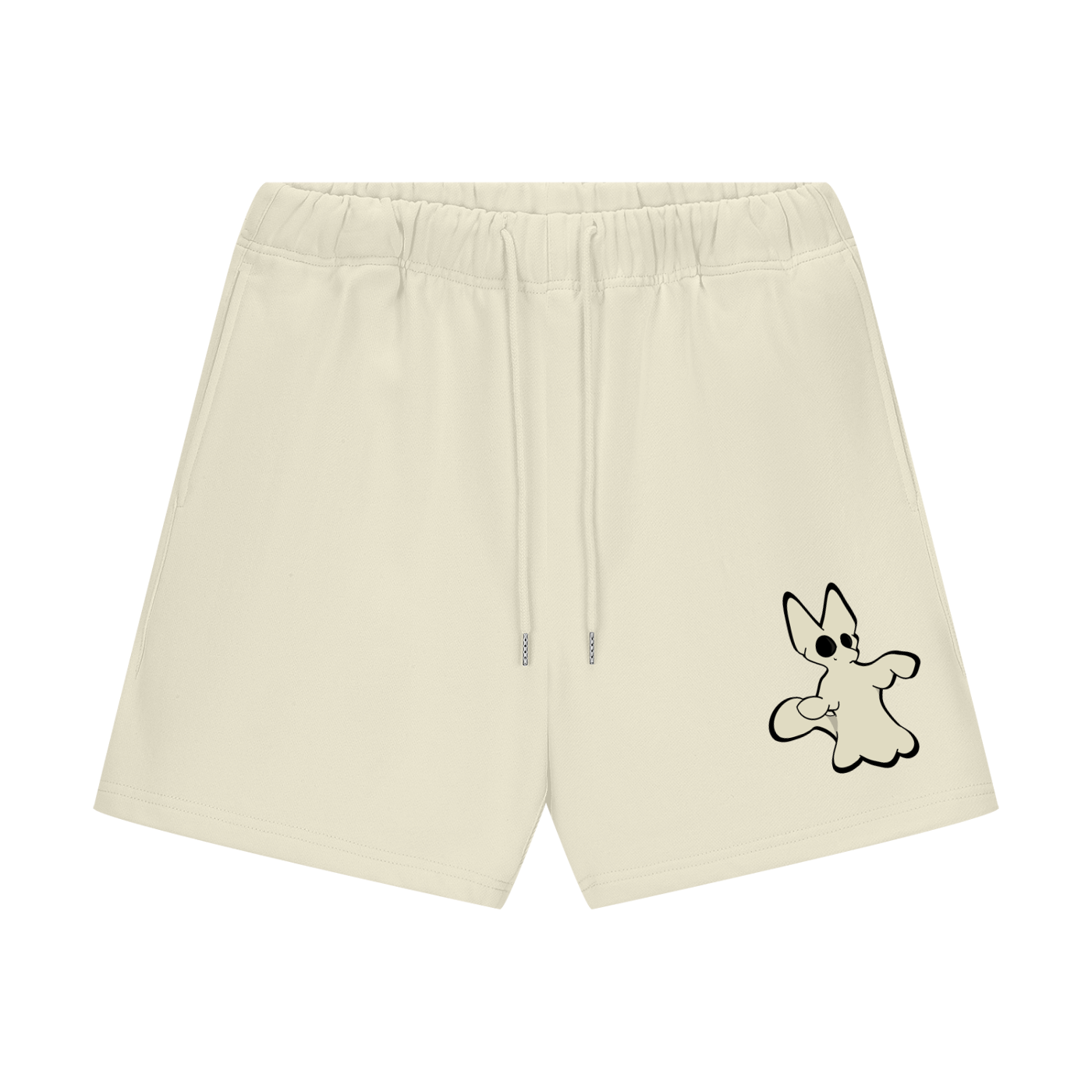 Ghosted - Fleece Loose Fit Shorts