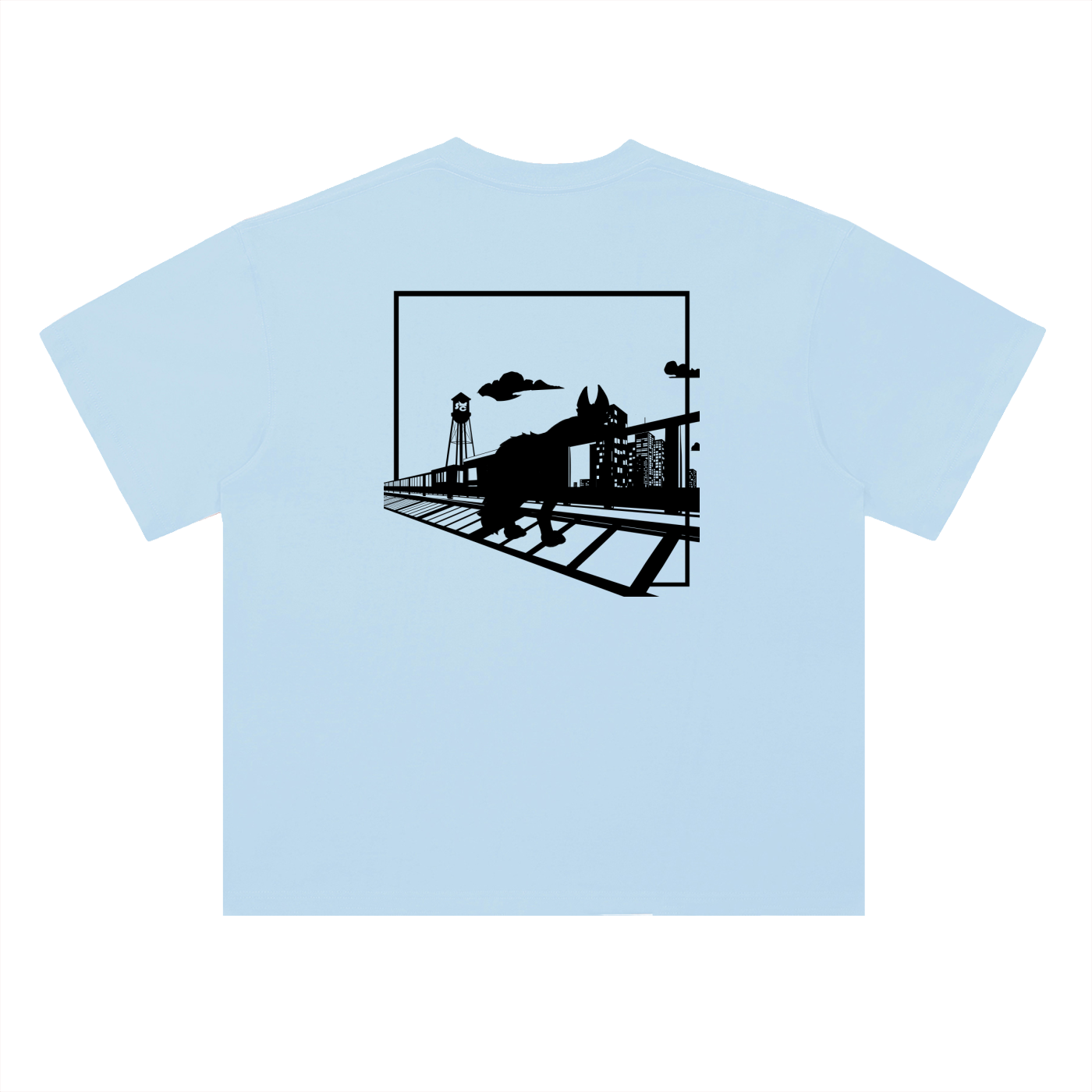 Nightfall Skyline - T-Shirt